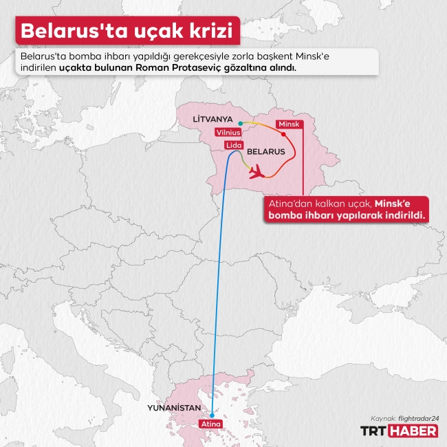 Harita - Grafik: TRT Haber / M. Furkan Terzi